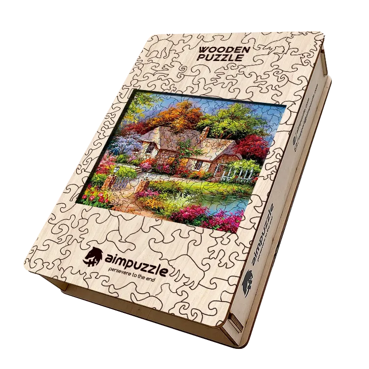 Country House Wooden Jigsaw Puzzle