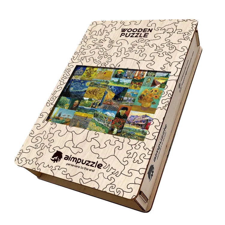 Van Gogh's works Wooden Jigsaw Puzzle