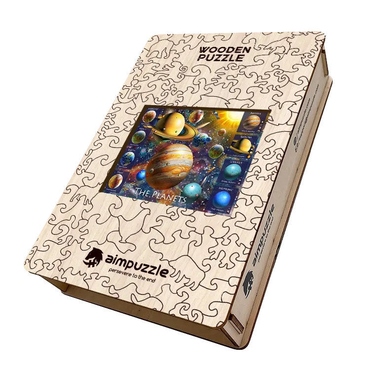 Planets Wooden Jigsaw Puzzle