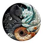 Blazing Red Eyed Fox Wooden Jigsaw Puzzle