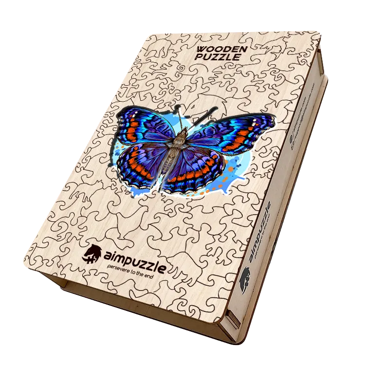 Beautiful butterfly Wooden Jigsaw Puzzle