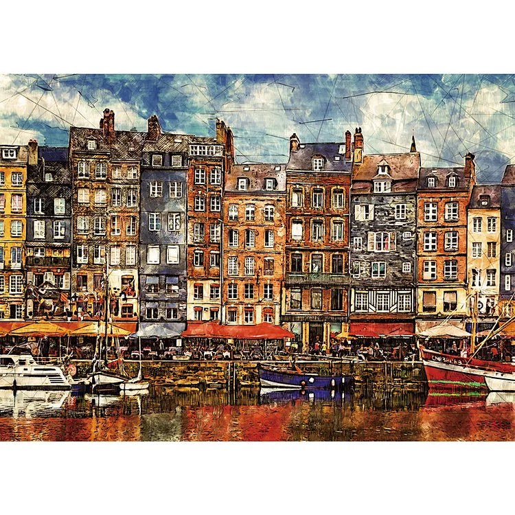 Honfleur Wooden Jigsaw Puzzle