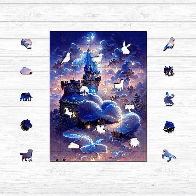 Magical Castle Wooden Jigsaw Puzzle