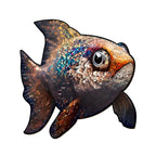 Glittery Amazing Fish Wooden Jigsaw Puzzle