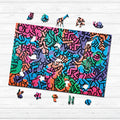 Graffiti Art Wooden Jigsaw Puzzle
