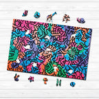 Graffiti Art Wooden Jigsaw Puzzle
