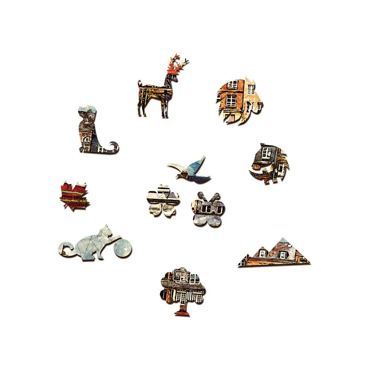 Honfleur Wooden Jigsaw Puzzle