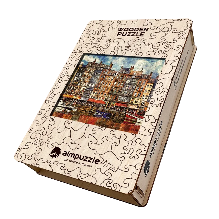 Honfleur Wooden Jigsaw Puzzle