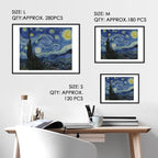 Van Gogh Starry Night Wooden Jigsaw Puzzle