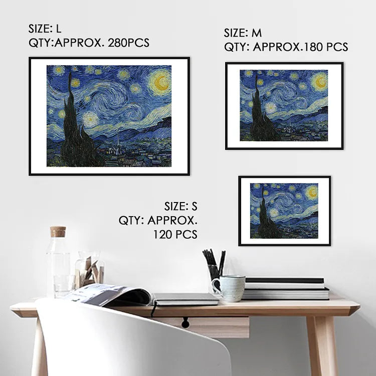 Van Gogh Starry Night Wooden Jigsaw Puzzle