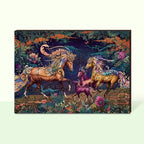Flying Horse Wooden Jigsaw Puzzle