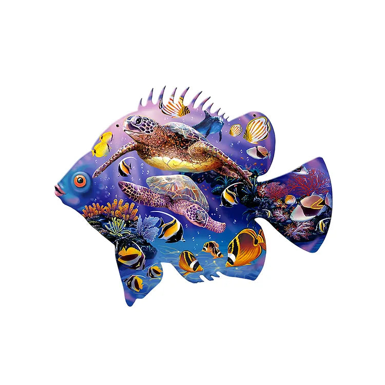 Underwater World Wooden Jigsaw Puzzle