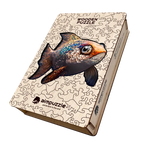Glittery Amazing Fish Wooden Jigsaw Puzzle