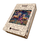 Flying Horse Wooden Jigsaw Puzzle