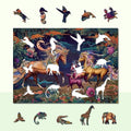 Flying Horse Wooden Jigsaw Puzzle