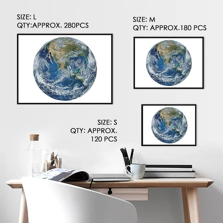Earth Wooden Jigsaw Puzzle