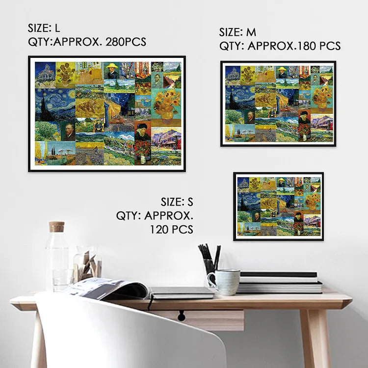 Van Gogh's works Wooden Jigsaw Puzzle