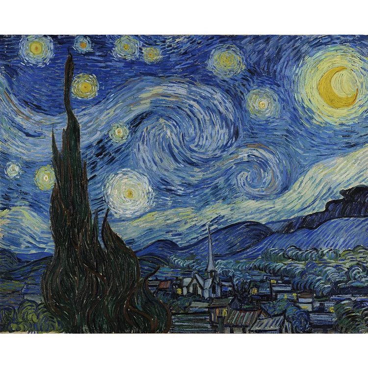 Van Gogh Starry Night Wooden Jigsaw Puzzle