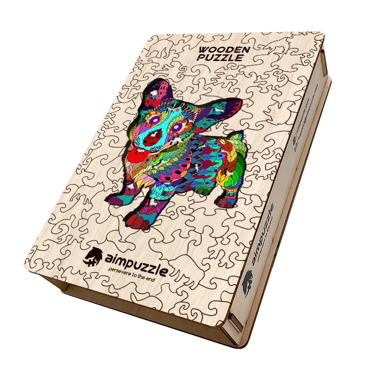 Corgi Wooden Jigsaw Puzzle