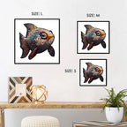 Glittery Amazing Fish Wooden Jigsaw Puzzle