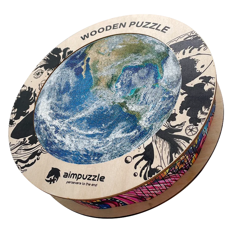 Earth Wooden Jigsaw Puzzle